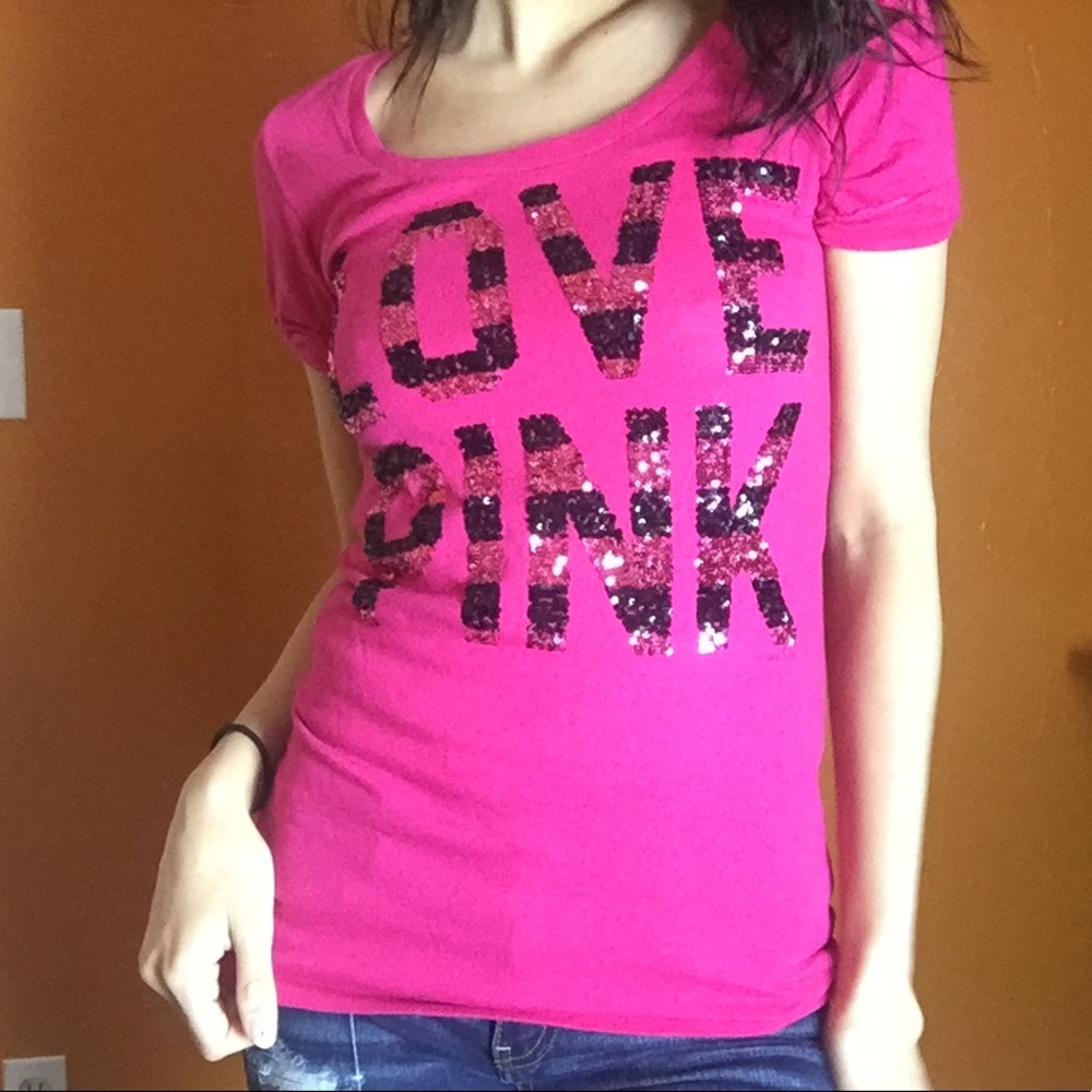 VS LOVE PINK SHIRT